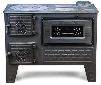 Отопительно-варочная печь МастерПечь ПВ-04 с духовым шкафом, 7,5 кВт в Сургуте