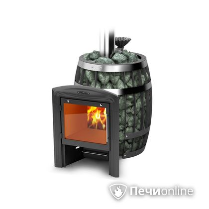 Дровяная банная печь TMF Саяны II Carbon Витра ЗК в Сургуте
