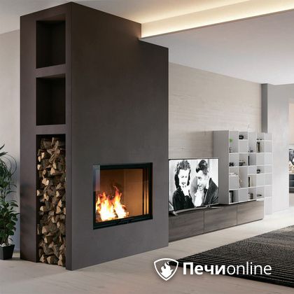 Каминная топка Edilkamin BLOKK 70 V nero в Сургуте