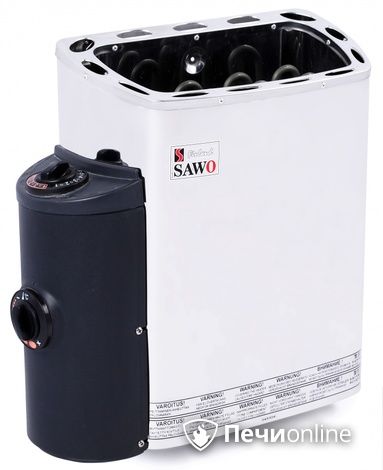 Электрокаменка для сауны Sawo Mini MN-30NB-Z со встроенным пультом управления в Сургуте