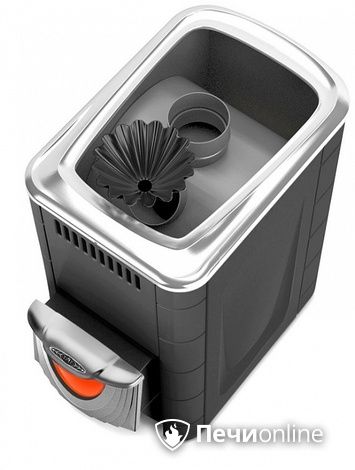 Дровяная банная печь TMF Ангара 2012 Inox ДНС КТК ЗК антрацит в Сургуте