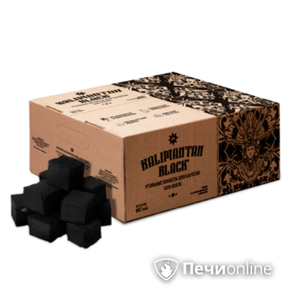 Kalimantan Black Кокосовый уголь для барбекю, 8кг в Сургуте