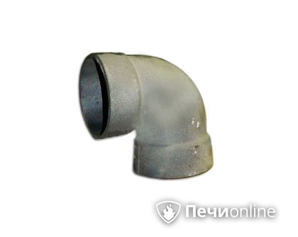 Дымоход Гефест Отвод 90° чугун D130 в Сургуте